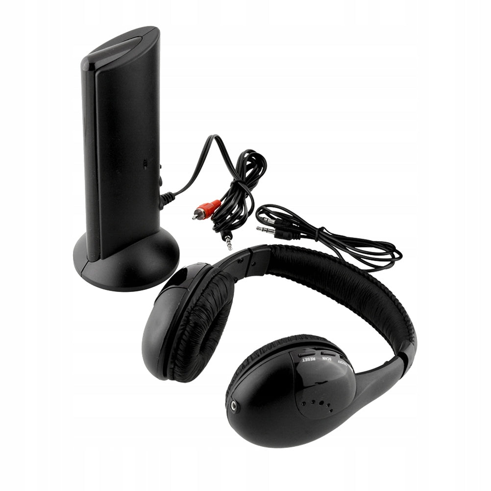 WIRELESS HEADPHONES WITH MICROPHONE AND FM RADIO FOR TV (TV) Brand no brand