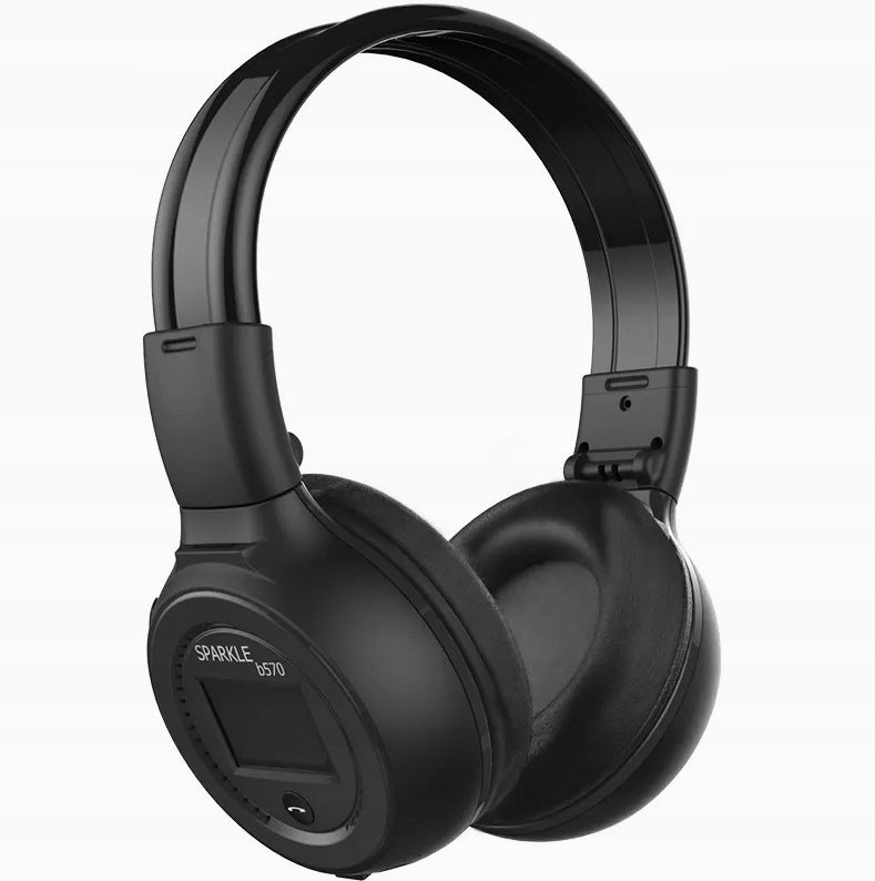 WIRELESS HEADPHONES ZEALOT B570 RADIO FM LCD BLUETOOTH ON-EAR MICROPHONE Manufacturer code B570