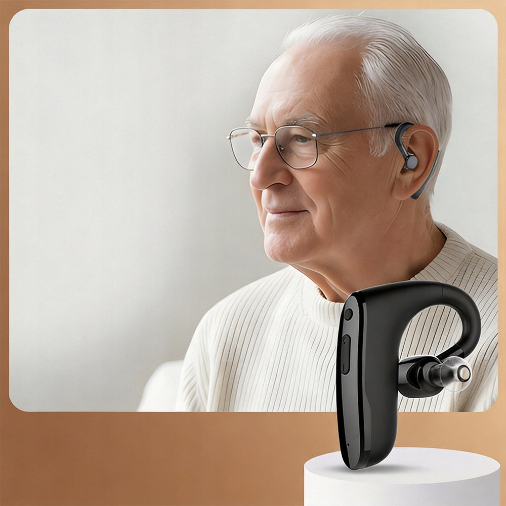 WIRELESS HEARING AID FOR SENIORS COMFORTABLE AND DISCREET Medical device no