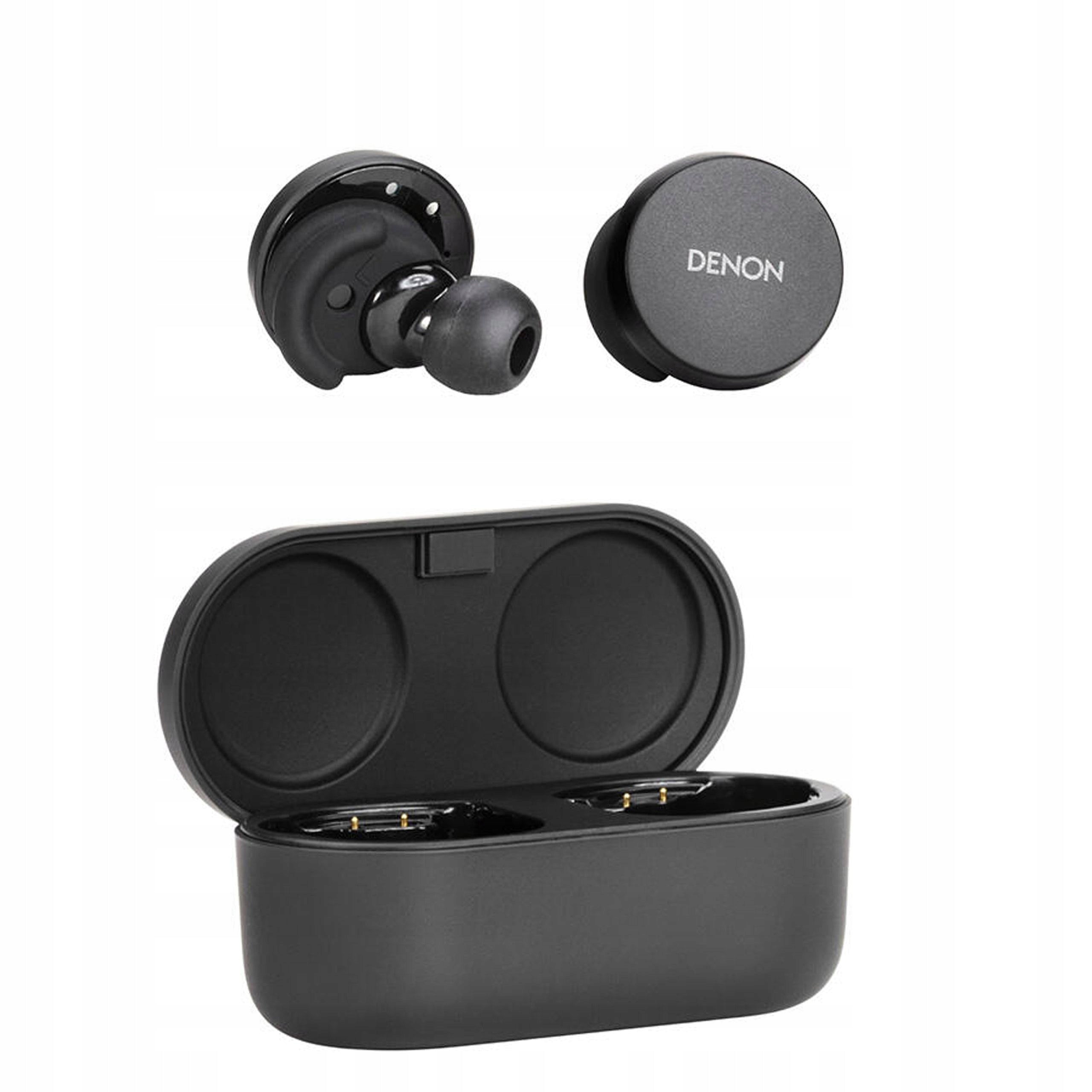 WIRELESS IN-EAR HEADPHONES WITH MICROPHONE WITH ANC DENON PERL +ACCESSORIES Manufacturer code AHC10PLBKEM