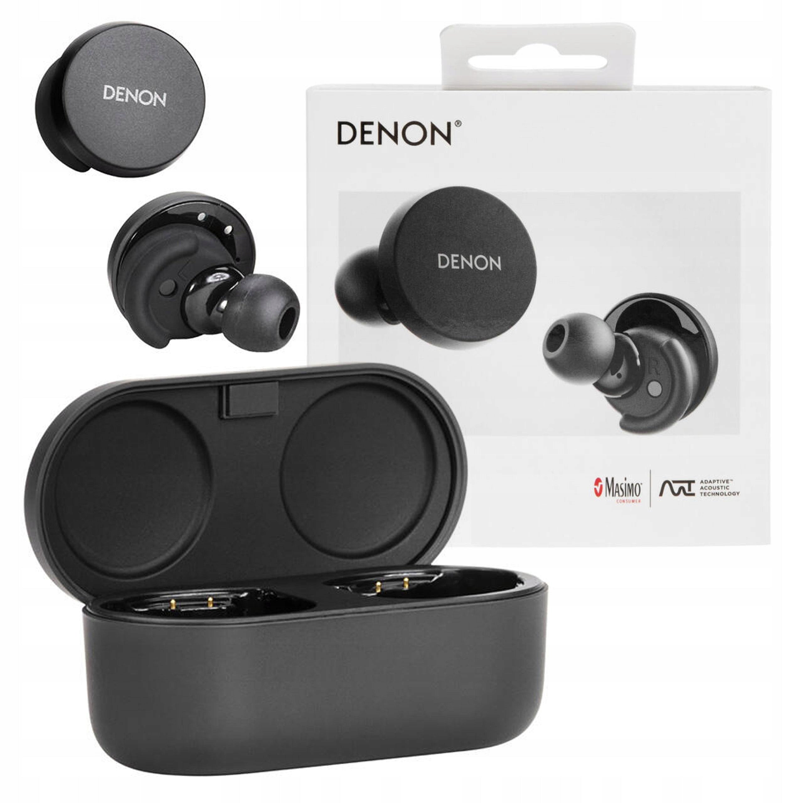 WIRELESS IN-EAR HEADPHONES WITH MICROPHONE WITH ANC DENON PERL +ACCESSORIES
