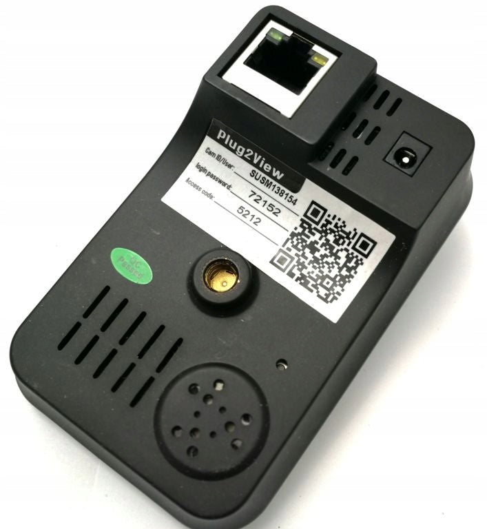 WIRELESS INDOOR CAMERA plug & play LAN/WIFI FA703 IP at night up to 8m Packaging status original