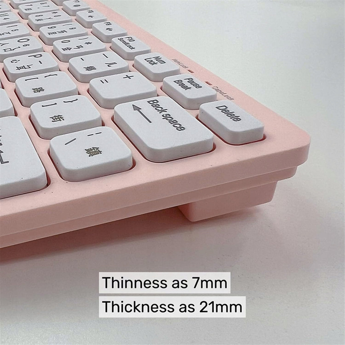 WIRELESS KEYBOARD 78 KEYS ERGONOMIC + MOUSE 2,4GHZ Manufacturer Tosuny