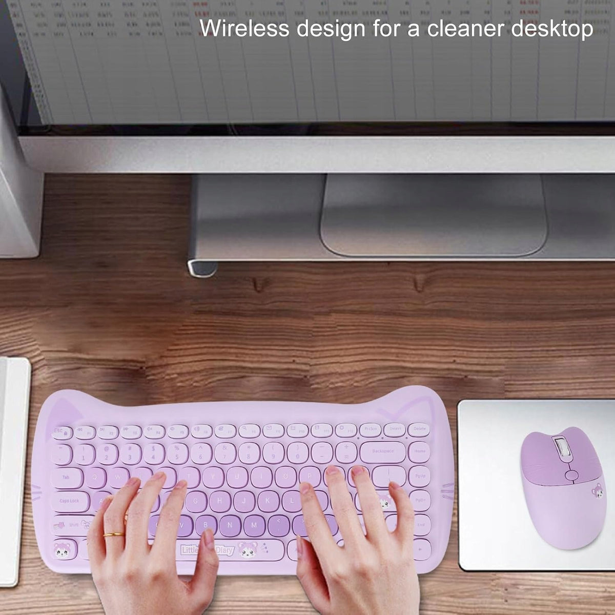 WIRELESS KEYBOARD AND MOUSE 2,4G 84 KEYS QUIET Manufacturer Jectse