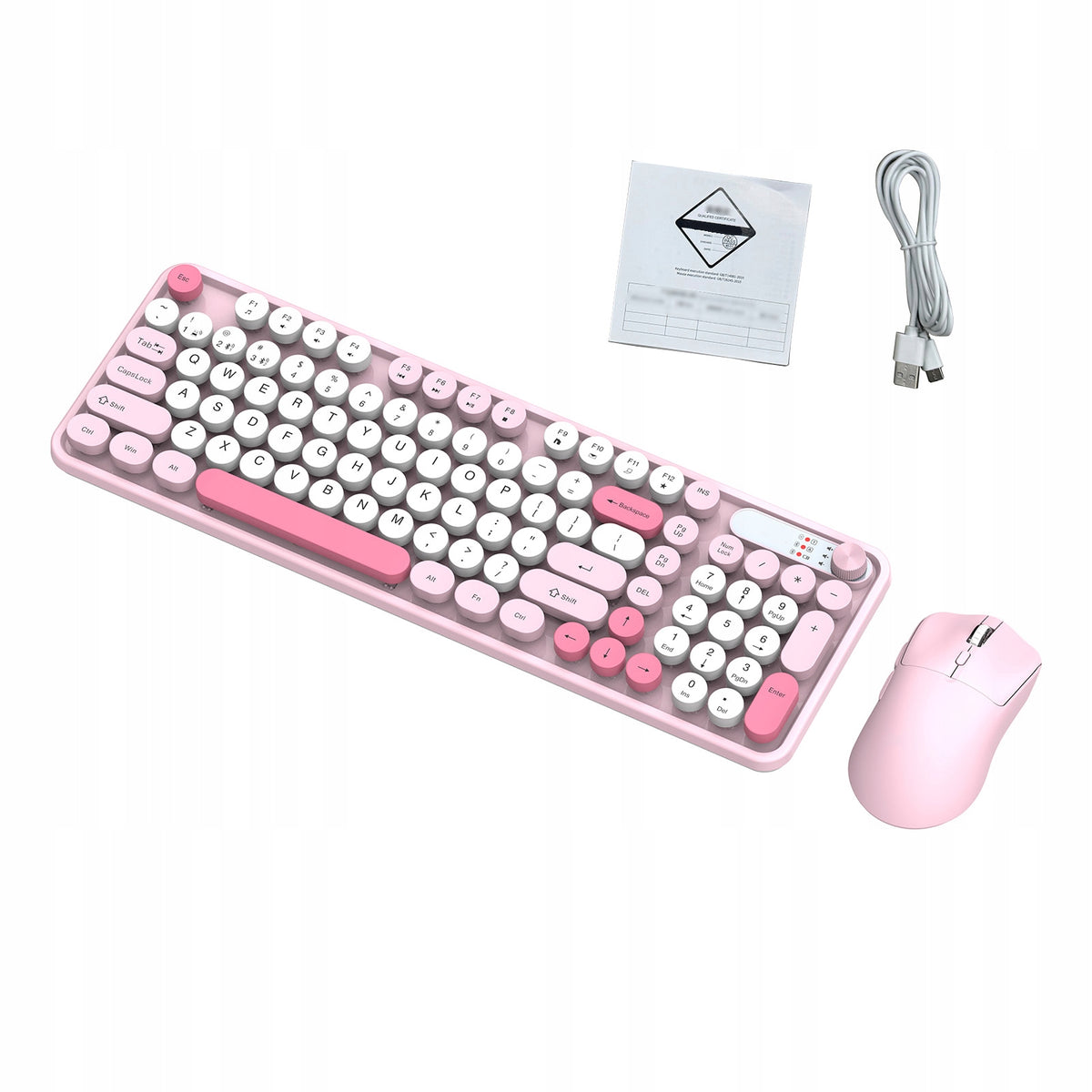 WIRELESS KEYBOARD AND MOUSE COMBINATION 98 CHARGING CAPABILITY Manufacturer no brand