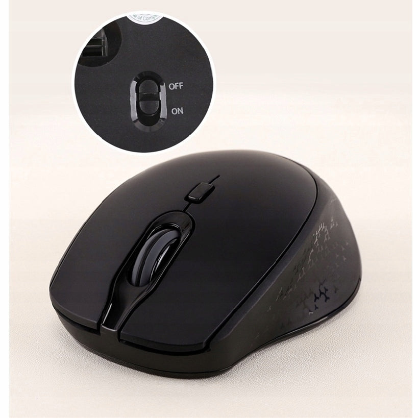 WIRELESS KEYBOARD AND MOUSE USB BLACK SET Packaging status original