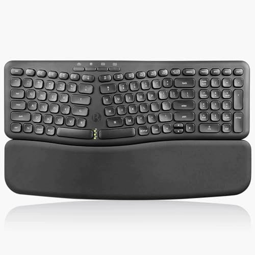 WIRELESS KEYBOARD ERGONOMIC COMPACT 2 4GHZ FOR WORKING FROM HOME Manufacturer no brand