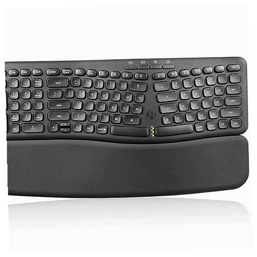 WIRELESS KEYBOARD ERGONOMIC COMPACT 2 4GHZ FOR WORKING FROM HOME