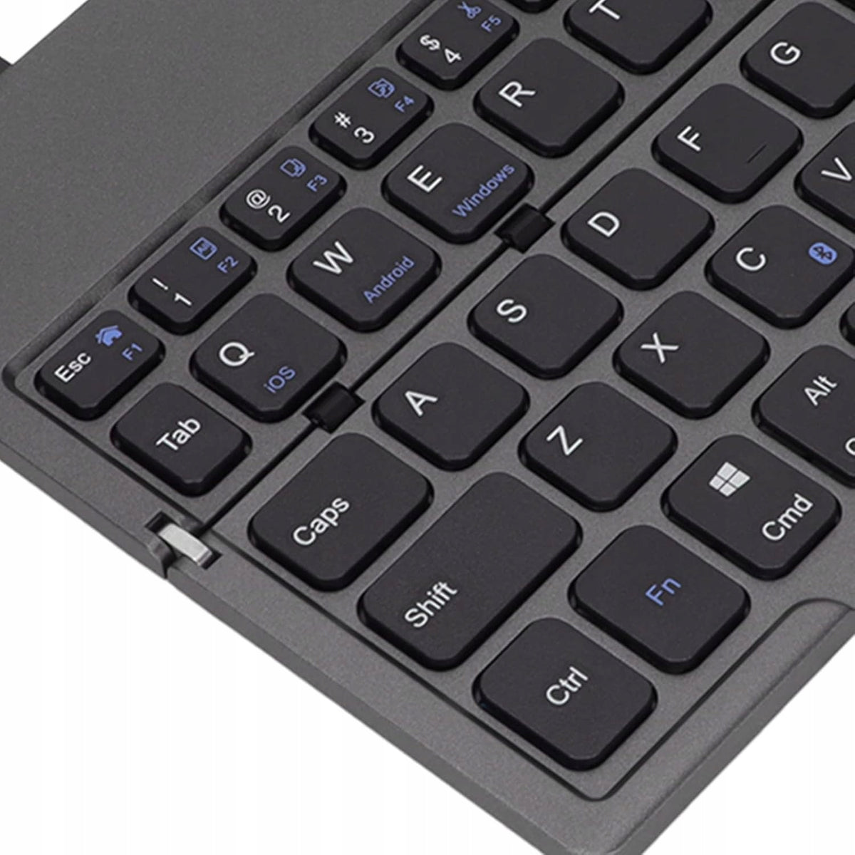 WIRELESS KEYBOARD FOLDABLE PORTABLE BLUETOOTH FOLDABLE B048 + CABLE Packaging status original