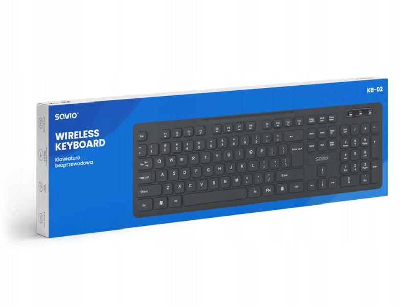 WIRELESS KEYBOARD FOR WORK OFFICE TYPING LOW PROFILE USB 2.4Ghz Manufacturer code 5904121855042