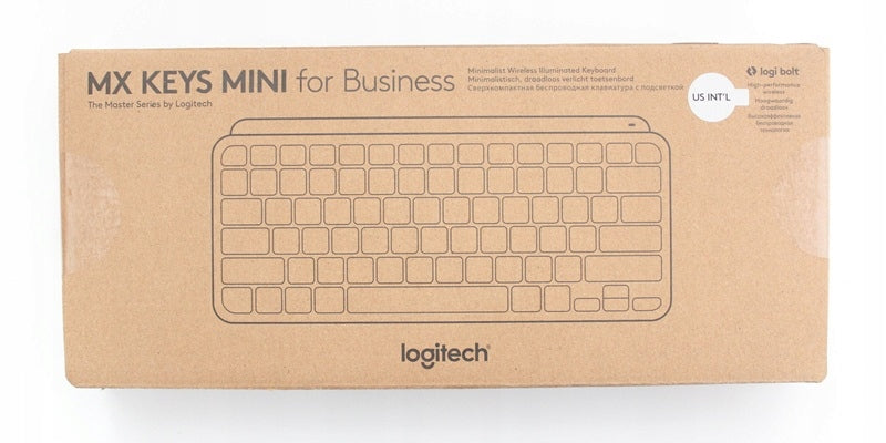 WIRELESS KEYBOARD LOGITECH MX KEYS MINI FOR BUSINESS Packaging status original