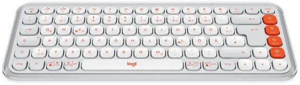 WIRELESS KEYBOARD LOGITECH POP ICON KEYS WHITE Packaging status original