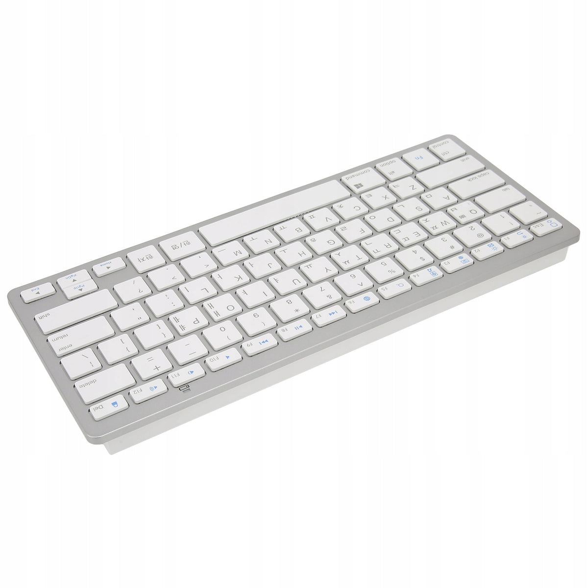 WIRELESS KEYBOARD MINI 78 KEYS FOR OFFICE WORK WHITE Packaging status original