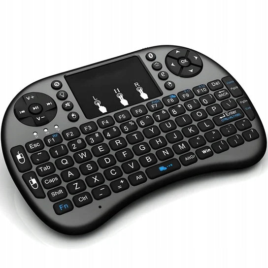 WIRELESS KEYBOARD MINI LED SMART TV GLOWING TOUCHPAD BACKLIT EAN (GTIN) 5906453114217