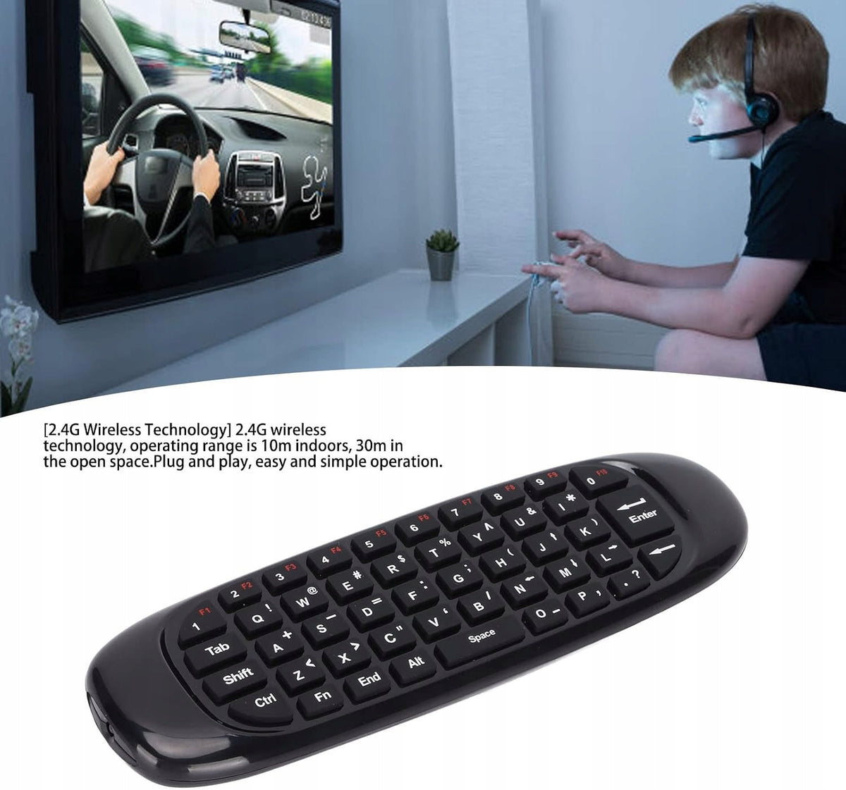 WIRELESS KEYBOARD MOUSE 2.4G 3IN1 MINI QWERTY 76G Manufacturer code KLAWIATURA MYSZ BEZPRZEWODOWA 2.4G 3W1 P