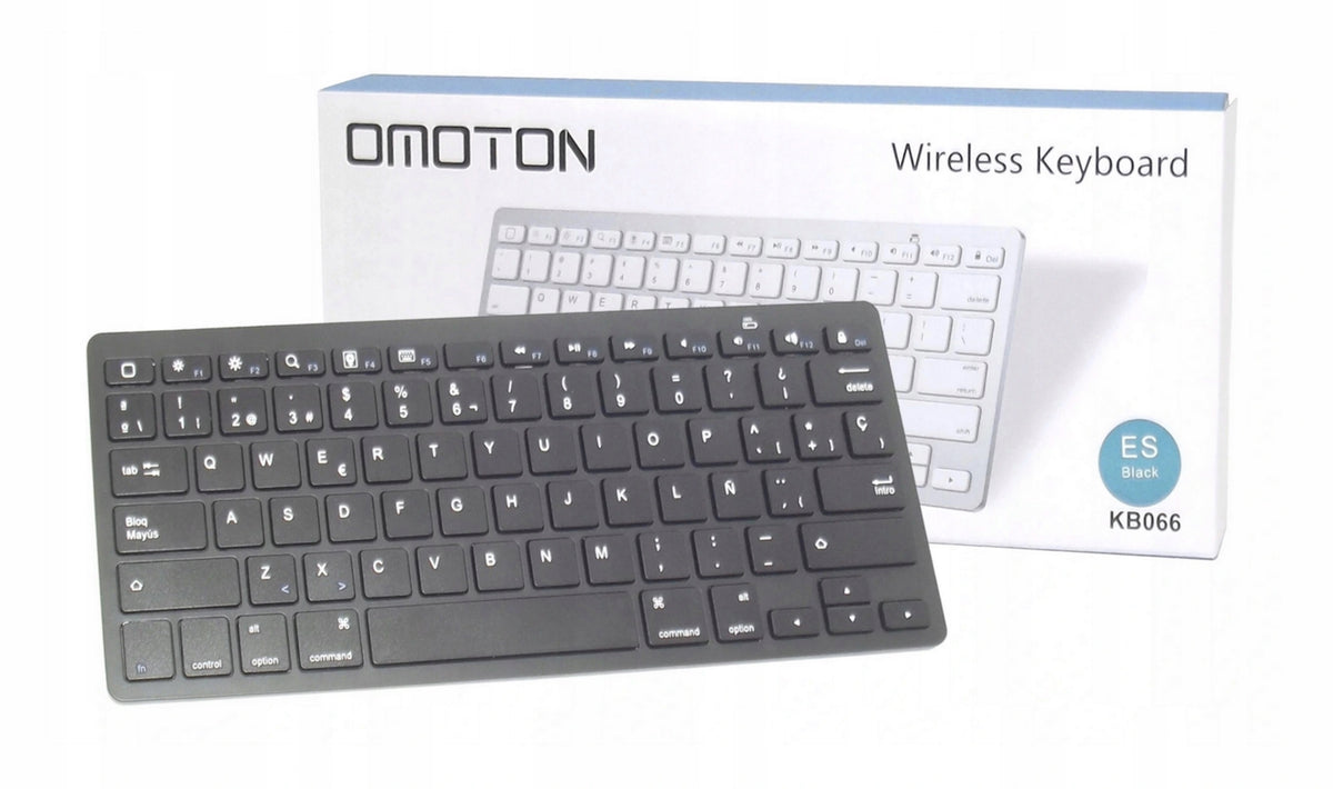 WIRELESS KEYBOARD OMOTON BLUETOOTH - Spanish QWERTY