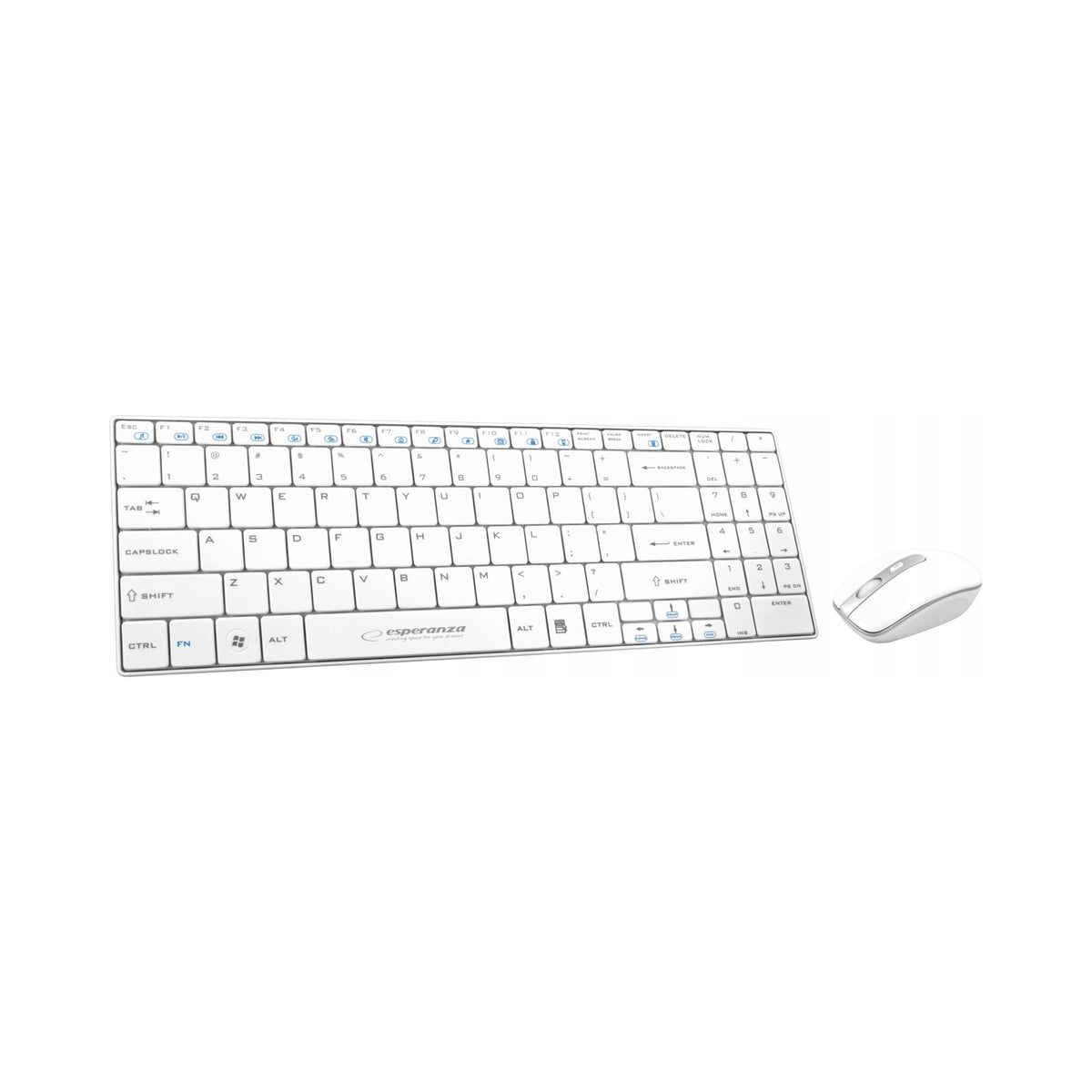 WIRELESS KEYBOARD + SLIM USB MOUSE SET