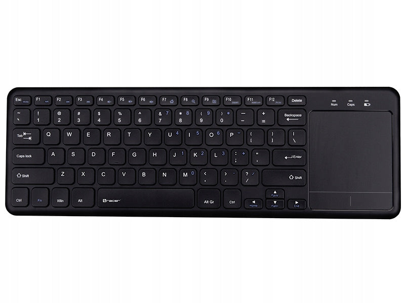 WIRELESS KEYBOARD SMART TV TOUCHPAD WIRELESS SLIM TO PC QUIET Packaging status original
