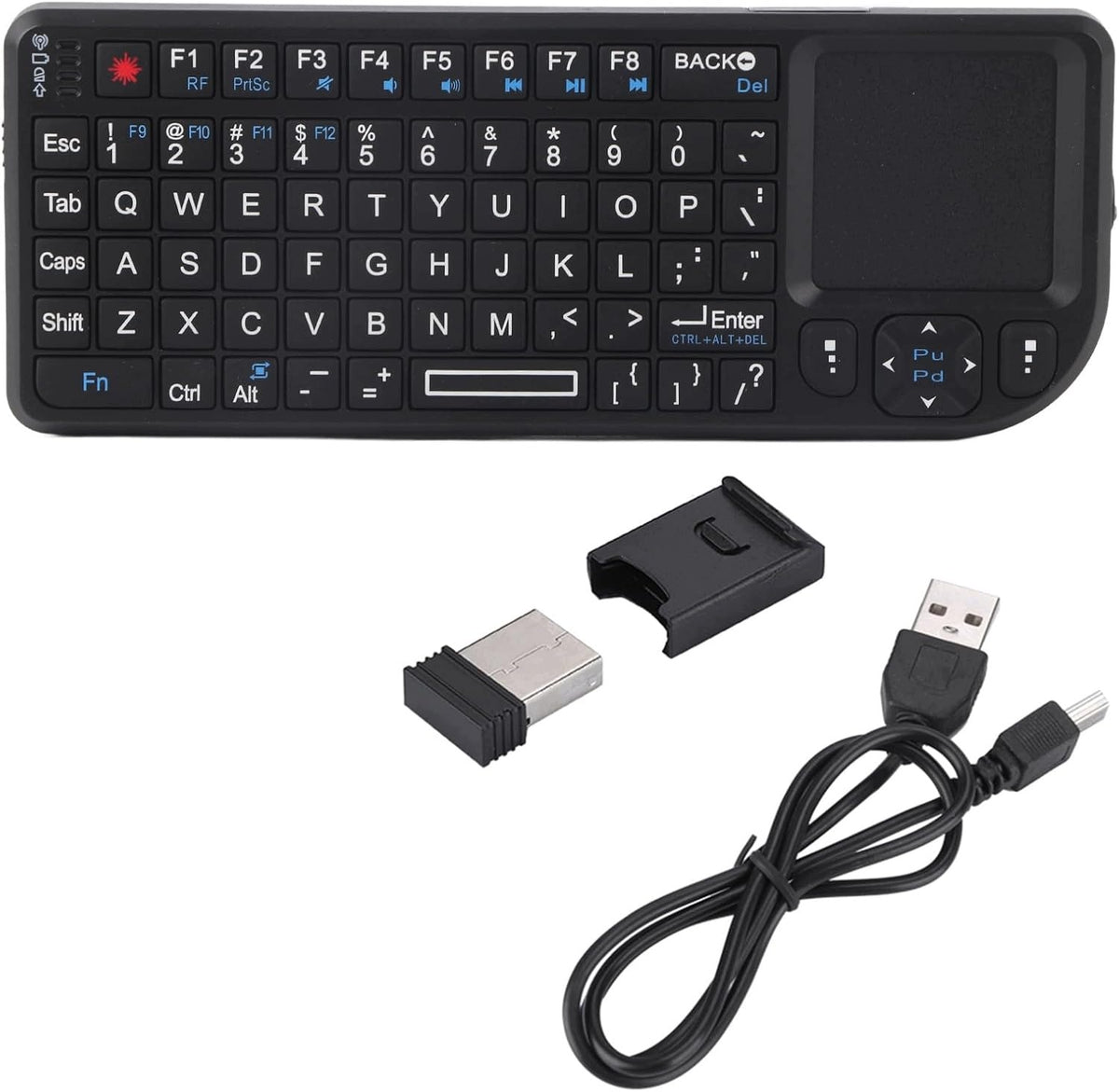 WIRELESS KEYBOARD WITH TOUCHPAD BACKLIT ULTRA THIN