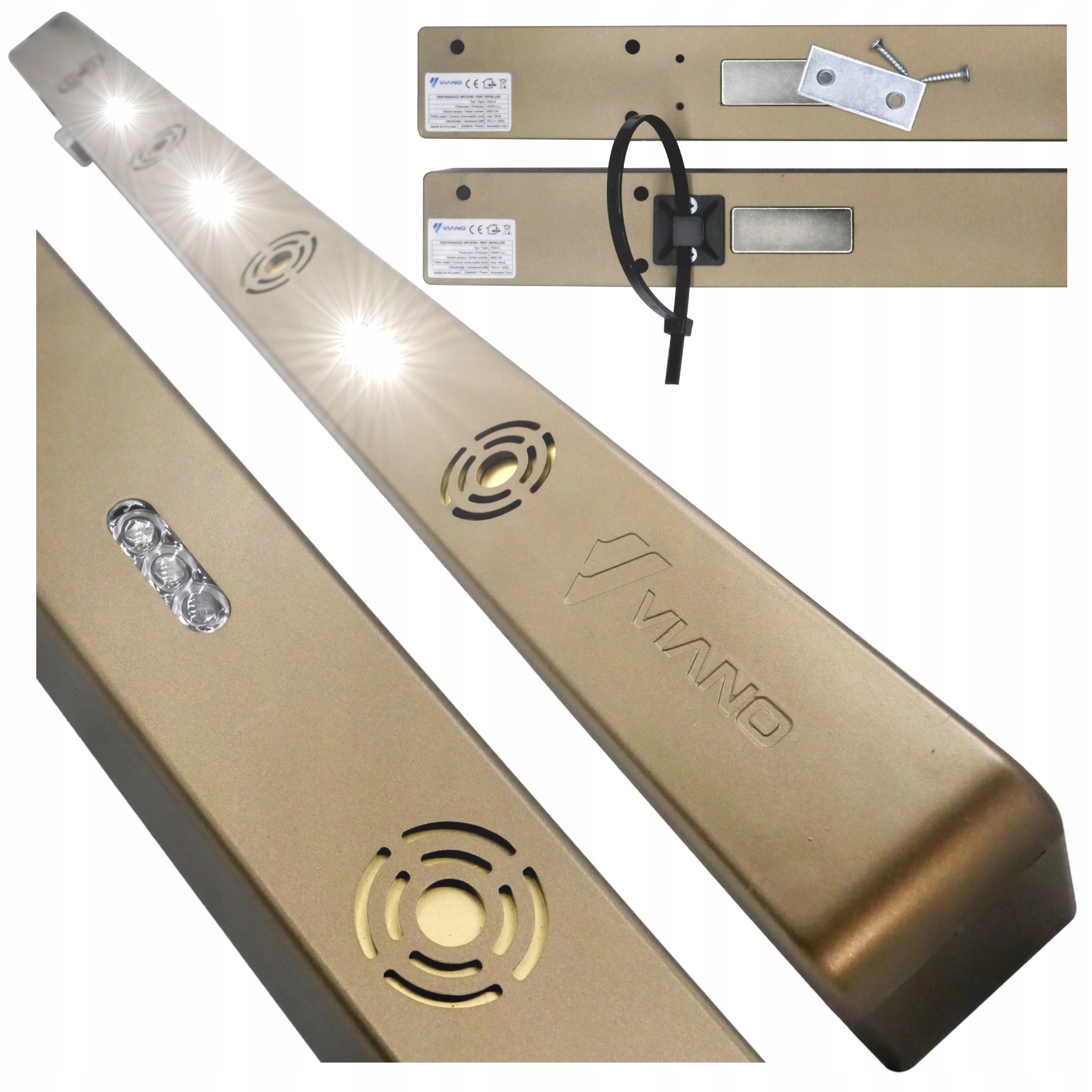 WIRELESS LONG DETERRENT MARTEN RODENT RAT MICE FOR MARTEN RODENTS