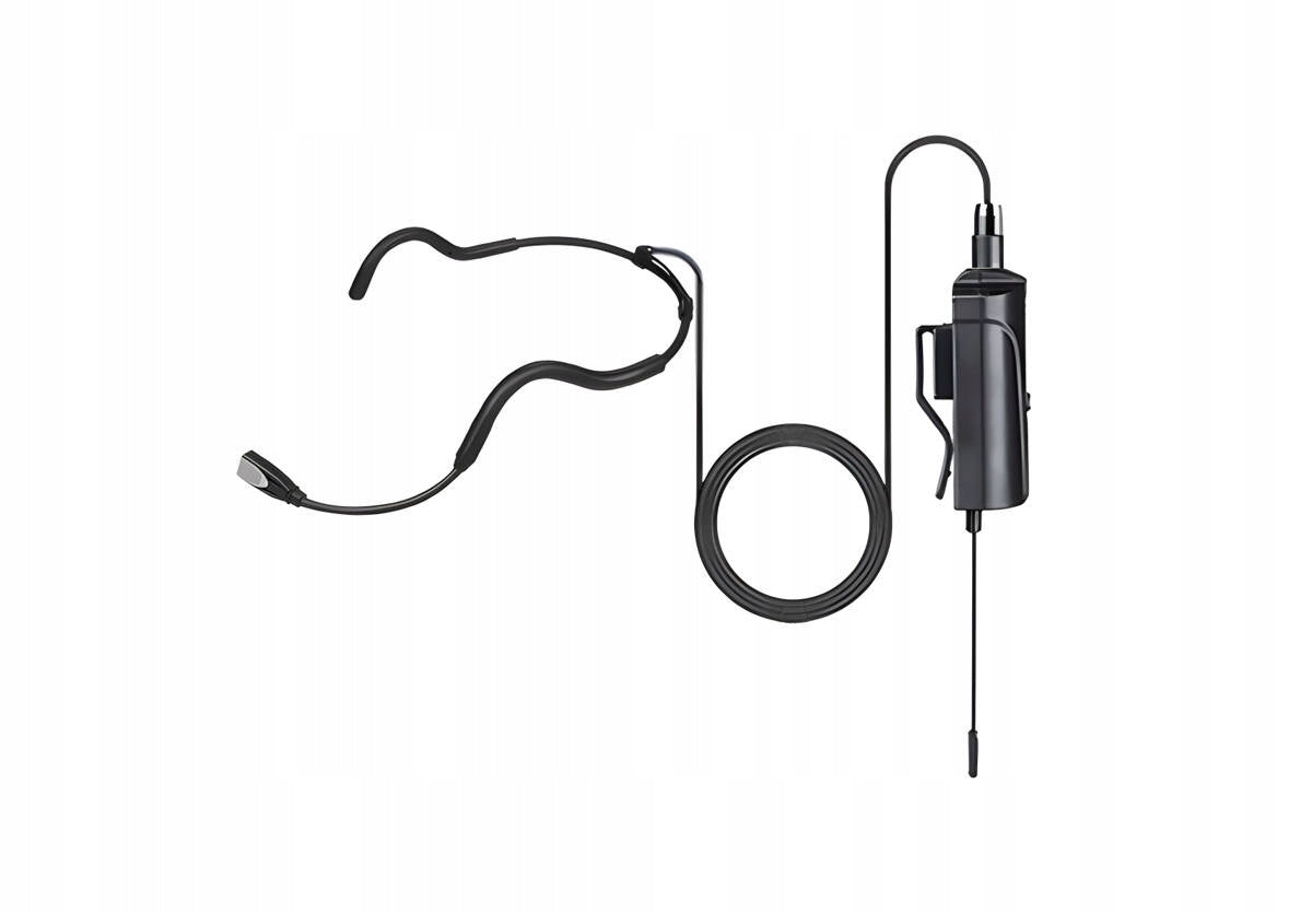 WIRELESS MICROPHONE HEADSET 2PCS WATERPROOF SPORTS AEROBICS Batteries included no