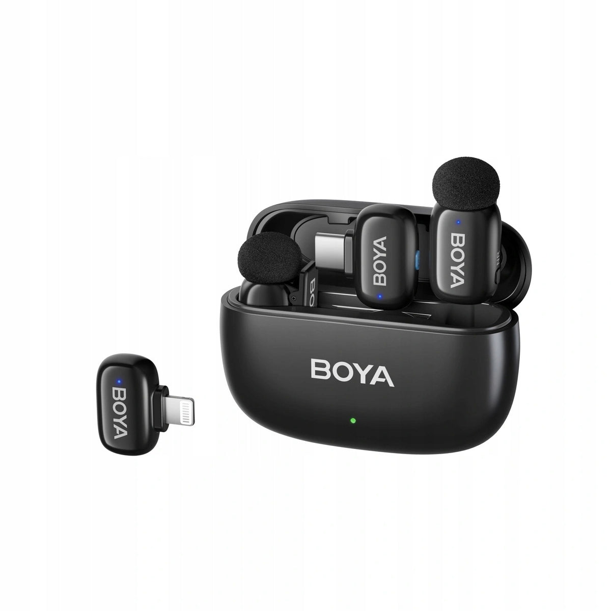 WIRELESS MICROPHONE LAVALIER BOYA MINI 2 01 USB C 24 GHZ VLOG