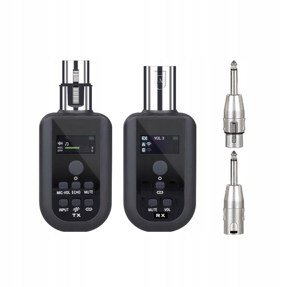 WIRELESS MICROPHONE TRANSMITTER AND RECEIVER UHF