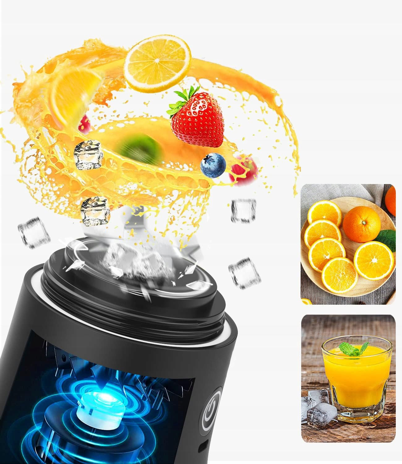 WIRELESS MINI BLENDER PORTABLE JUICER CE EAN (GTIN) 6977097492275