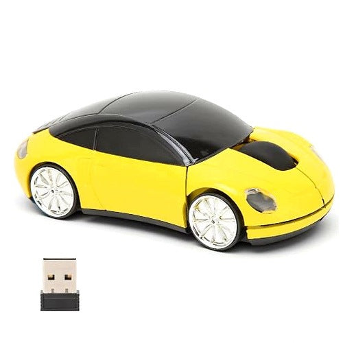 WIRELESS MOUSE 2.4G SPORTS CAR KIDS LAPTOP FOR HOME
