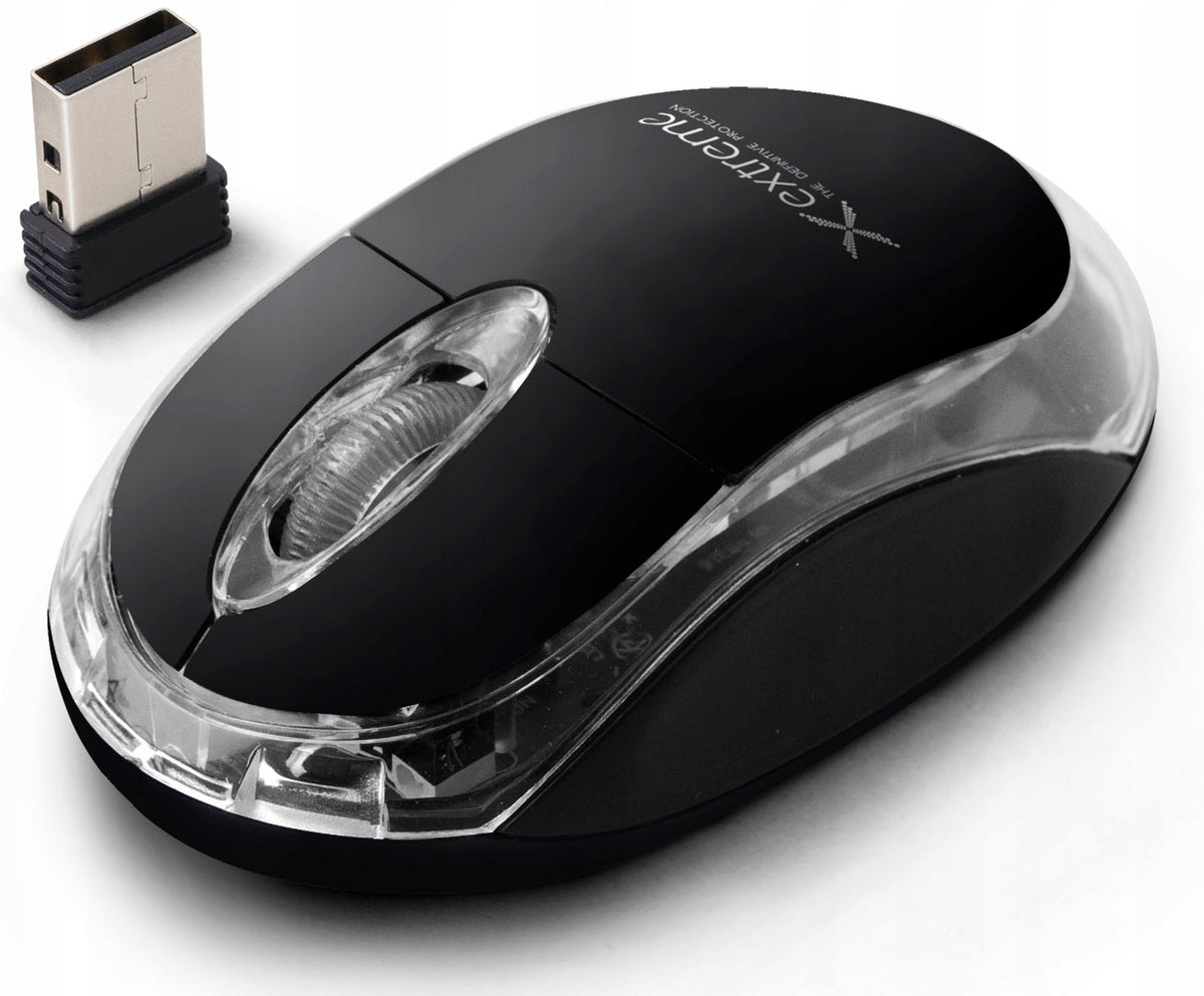 WIRELESS MOUSE 2.4GHZ 3D OPTICAL USB black