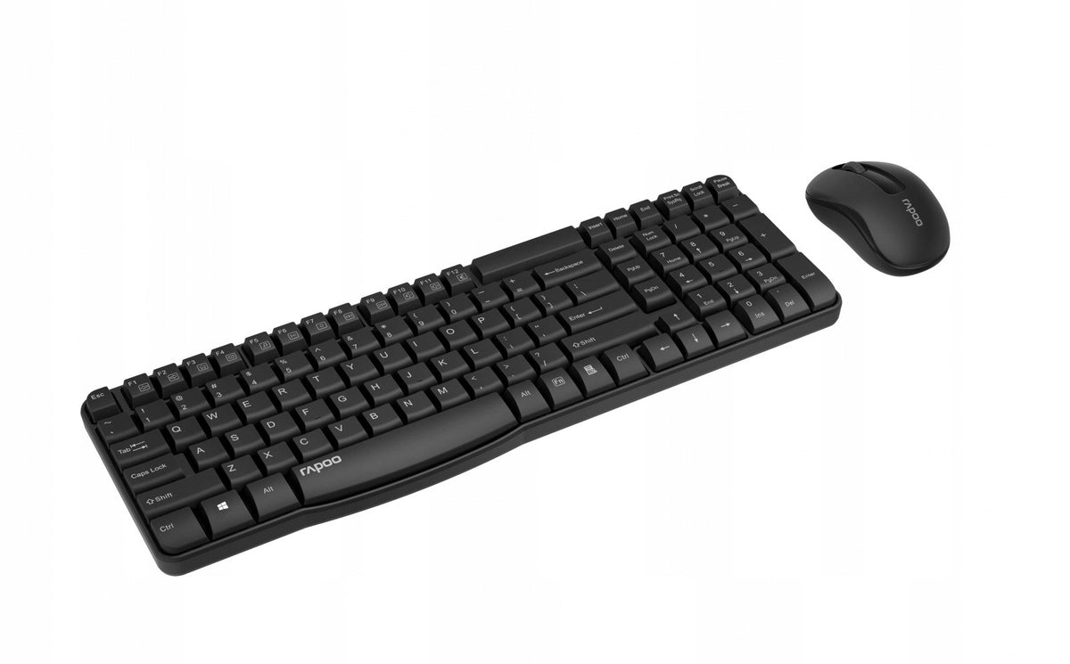 WIRELESS MOUSE AND KEYBOARD SET RAPOO S1800S BLACK Manufacturer Rapoo