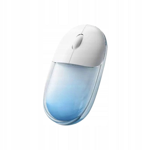 WIRELESS MOUSE BM627 TRANSPARENT BLUETOOTH + 2.4GHz RGB COLORS