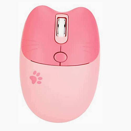 WIRELESS MOUSE CAT KAWAII QUIET 2 4G DPI FOR GIRL HOME