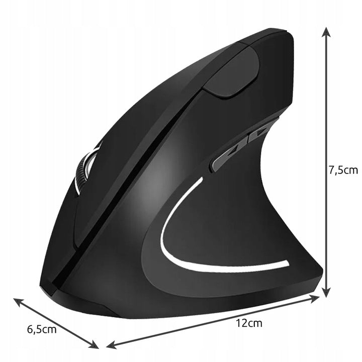 WIRELESS MOUSE ERGONOMIC VERTICAL LASER Manufacturer code C23004