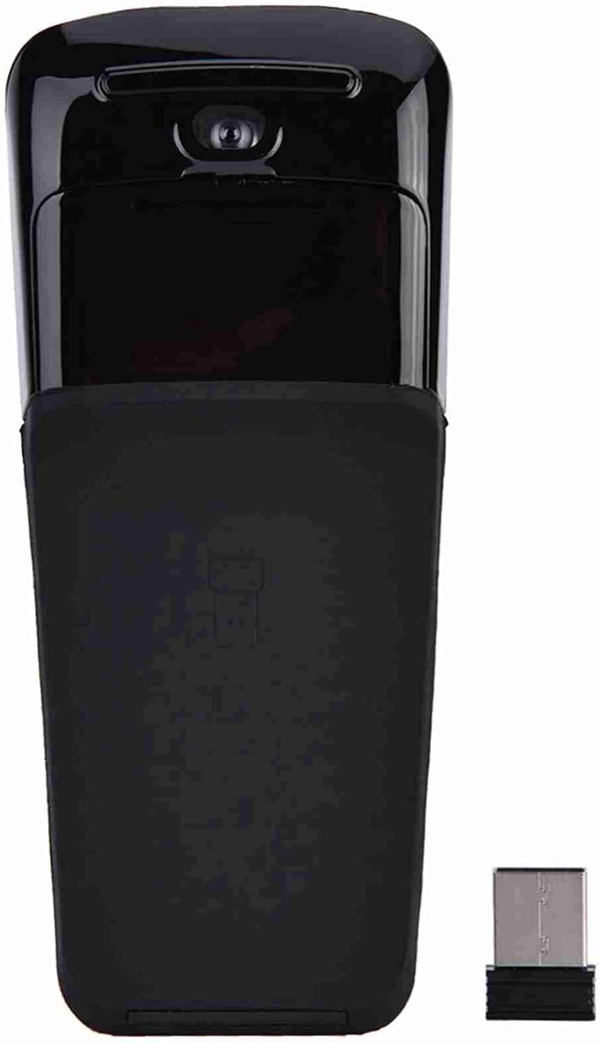 WIRELESS MOUSE FOLDABLE 143 ARC TOUCH OPTICAL BLACK