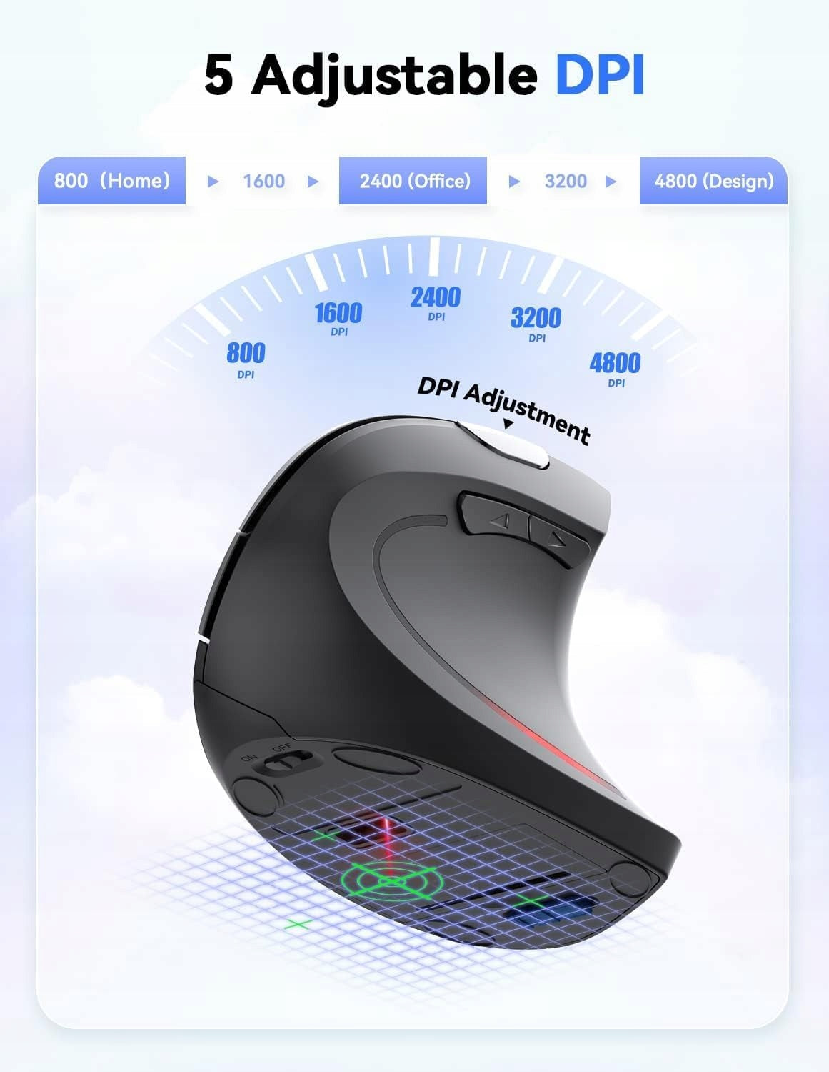 WIRELESS MOUSE FOR LAPTOP COMPUTER TECKNET TK-MS007 USB Manufacturer code TK-MS007