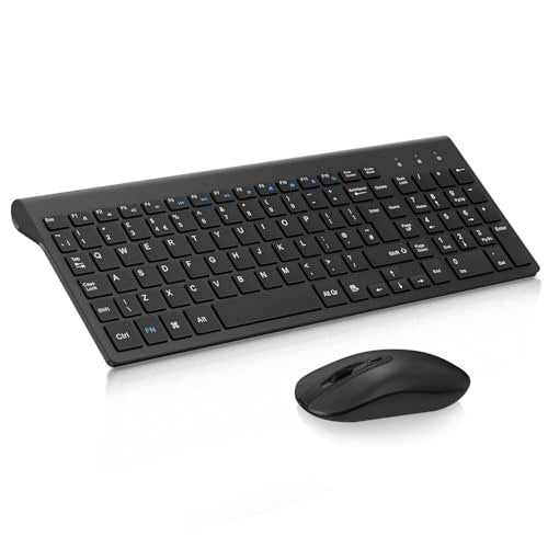 WIRELESS MOUSE KEYBOARD SET 2 4GHZ FOR HOME WORK OFFICE Manufacturer no brand