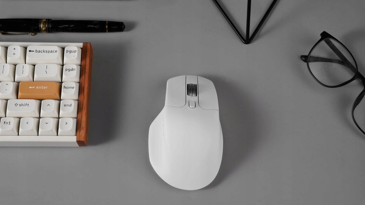 WIRELESS MOUSE KEYCHRON M6 8K ALL STRONG MICRO SWITCH Sensor optical