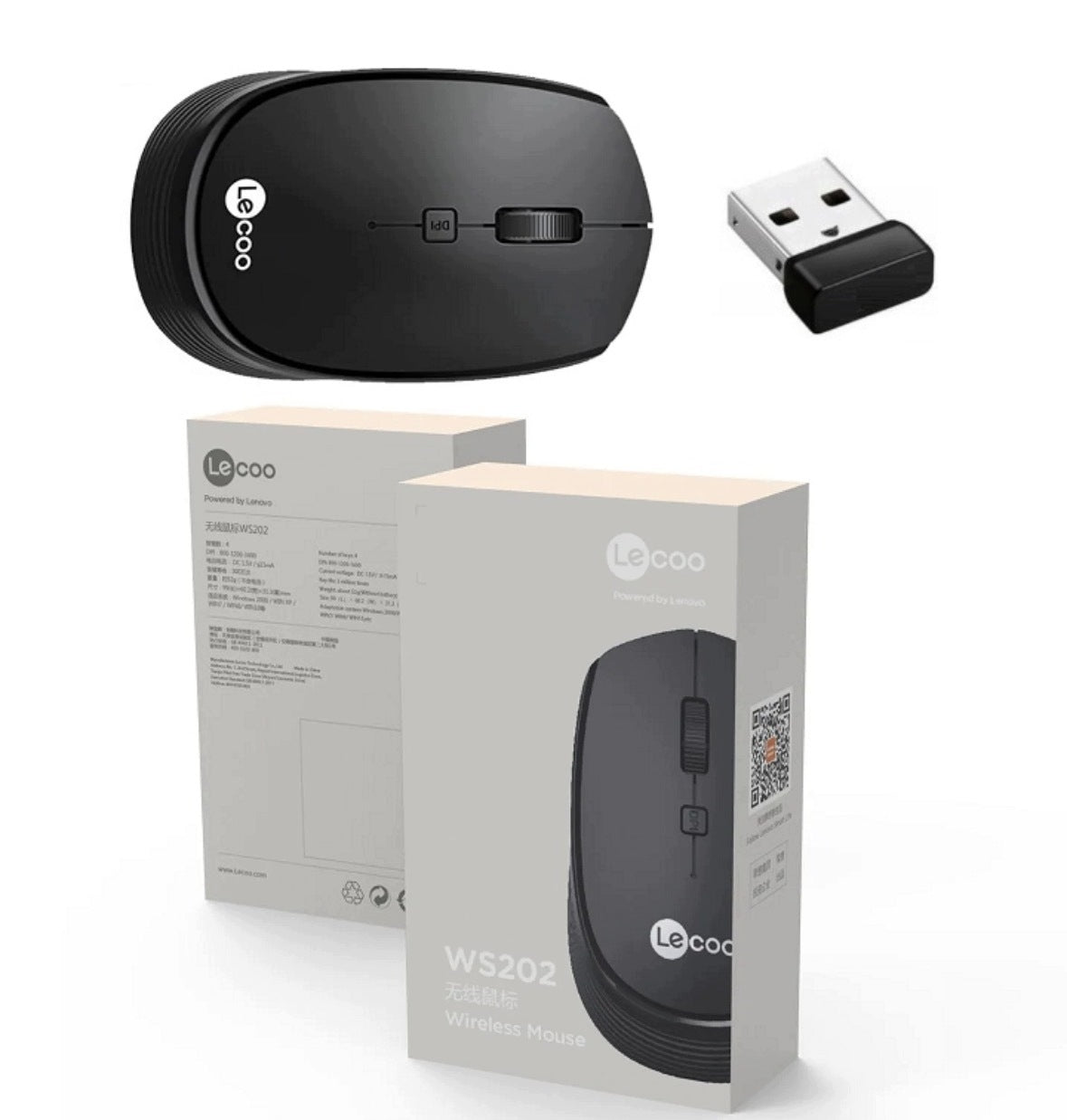 WIRELESS MOUSE OFFICE LECOO WS202 WIRELESS