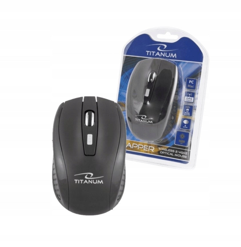 WIRELESS MOUSE OPTICAL MOUSE 2,4GHZ 1600DPI TO WORK FOR GAMERS