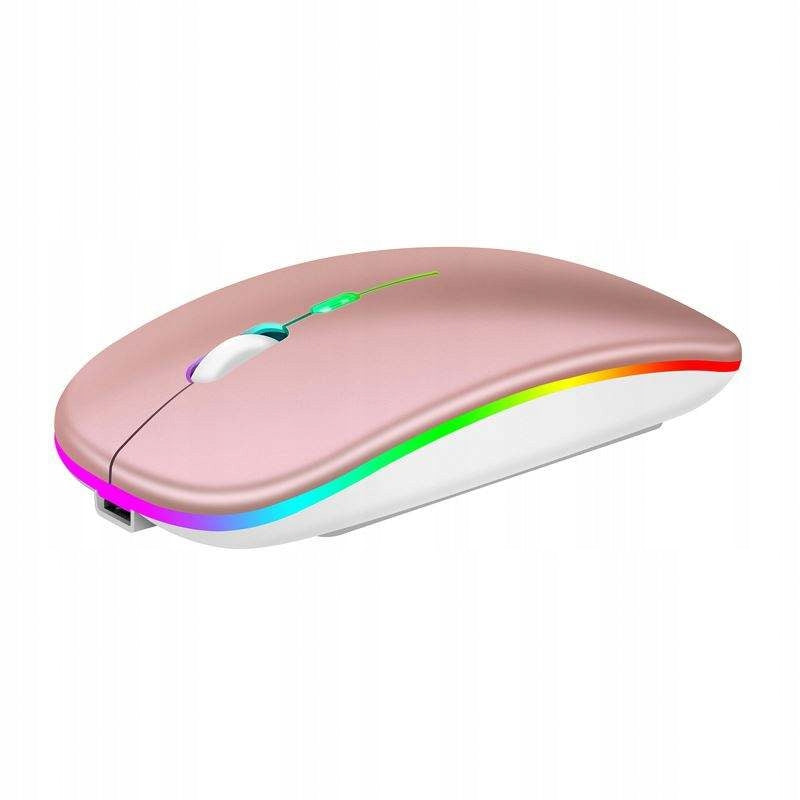 WIRELESS MOUSE RGB BLUETOOTH MOUSE QUIET TABLET SMART TV SMARTPHONE