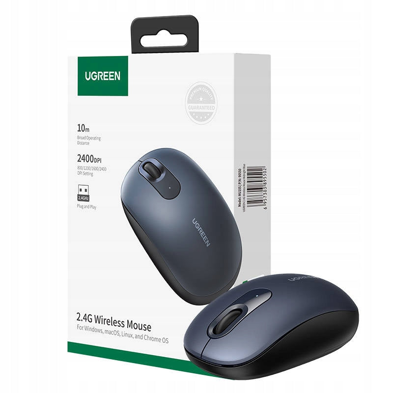 WIRELESS MOUSE UGREEN 90550 2.4G BLUE