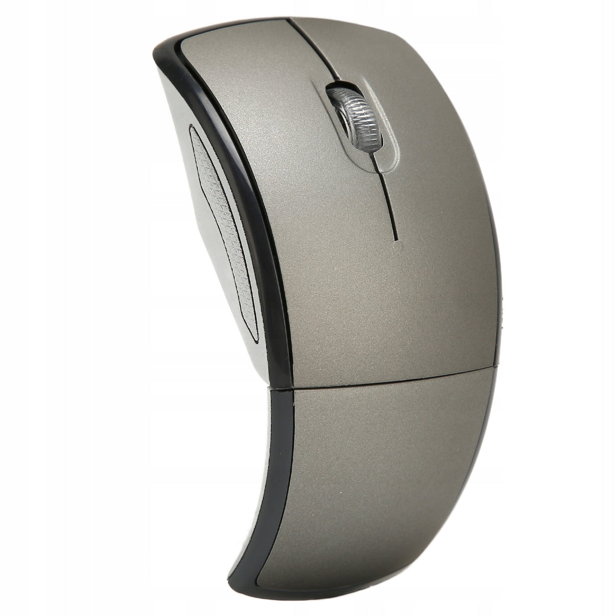 WIRELESS MOUSE USB MOUSE FOLDABLE GREY