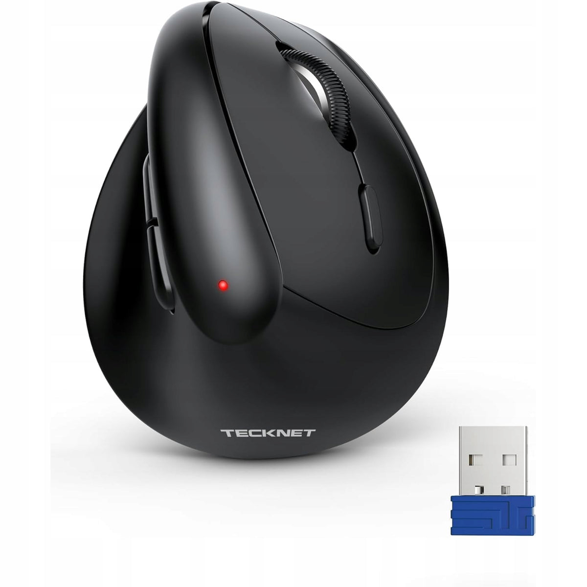 WIRELESS MOUSE VERTICAL MINI ERGONOMIC OPTICAL TECKNET