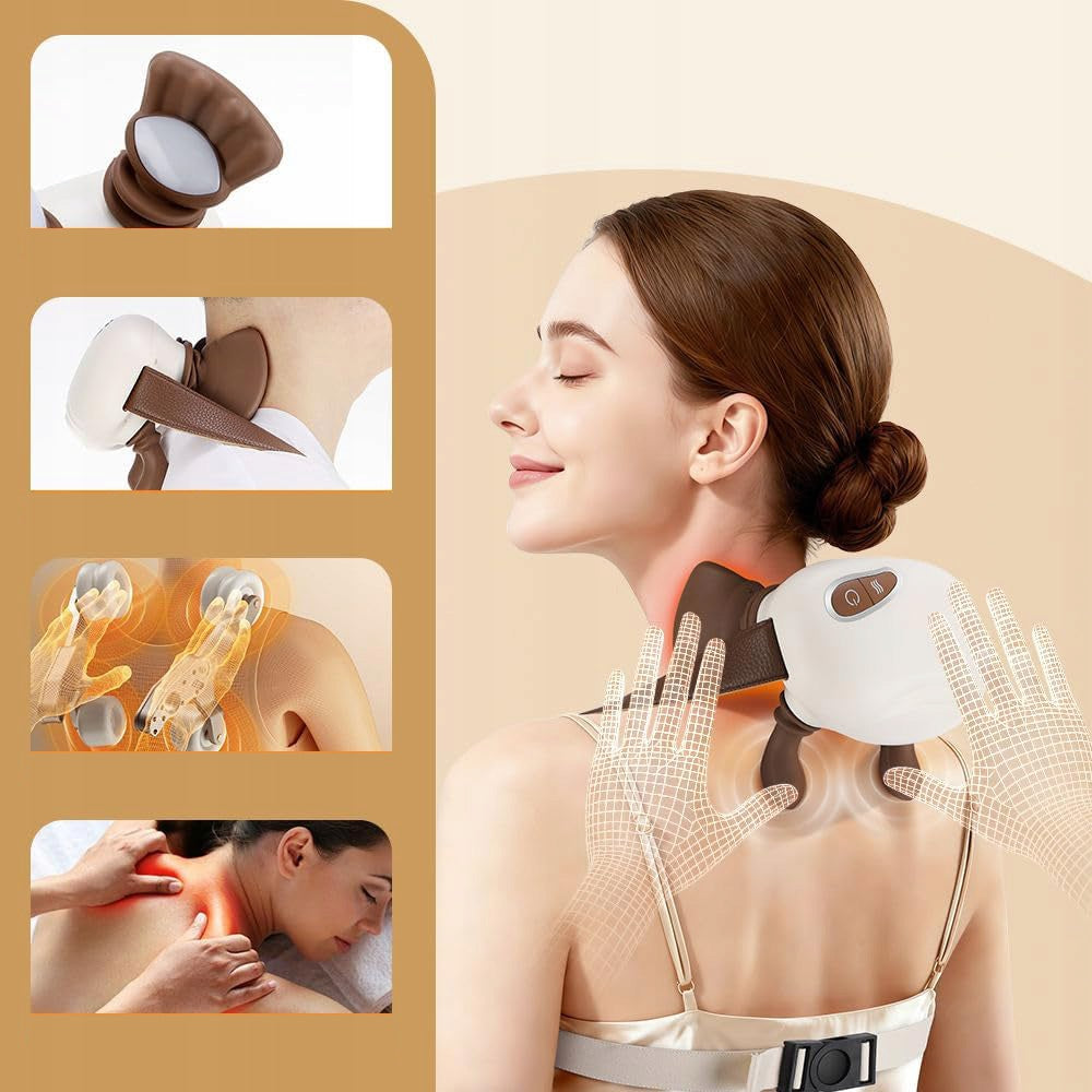 WIRELESS NECK MASSAGE DEVICE, NECK AND SHOULDER MASSAGER WITH HEAT Medical device no