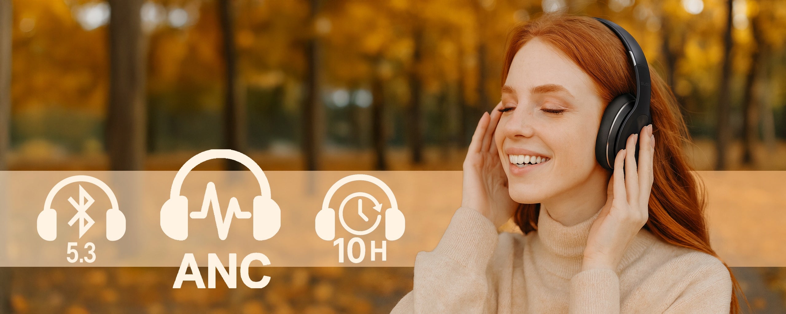 WIRELESS ON-EAR BLUETOOTH ANC GAMING HEADPHONES WITH USB C MICROPHONE EAN (GTIN) 5900804139676