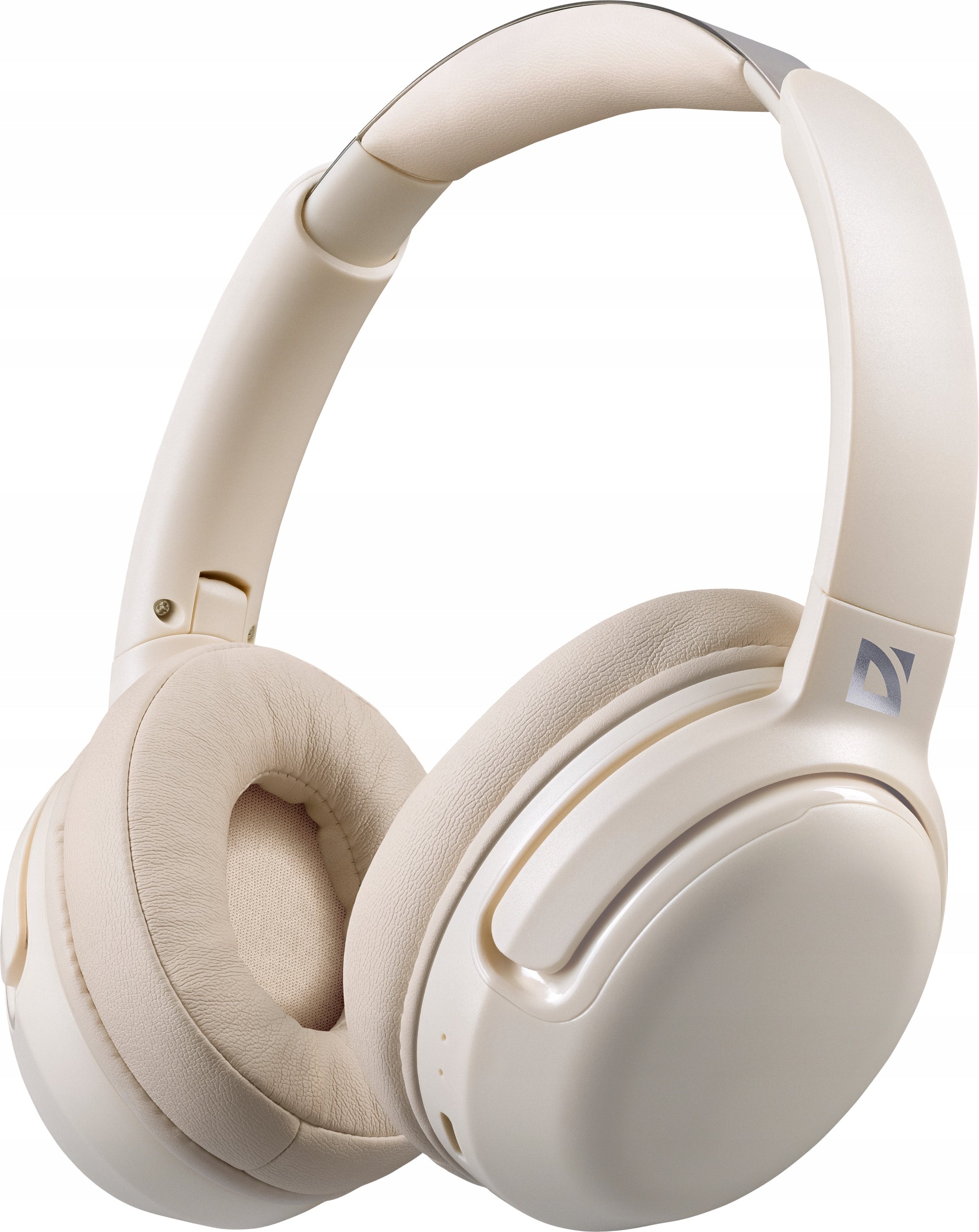 WIRELESS ON-EAR HEADPHONES BEIGE White Bluetooth 5.4 ANC 50h Gaming