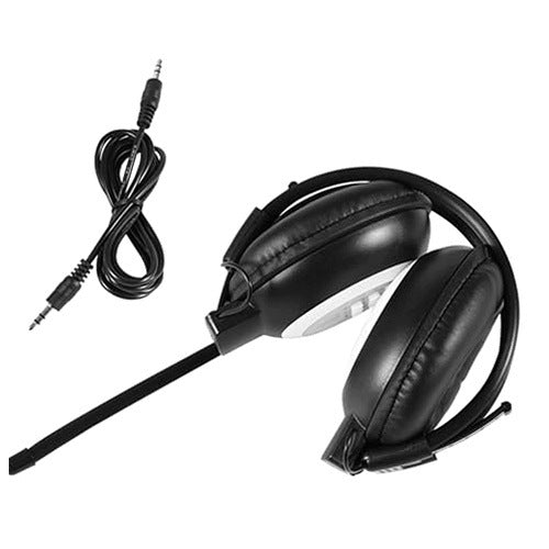 WIRELESS ON-EAR HEADPHONES FOLDING RADIO FM LCD FOR STUDENTS