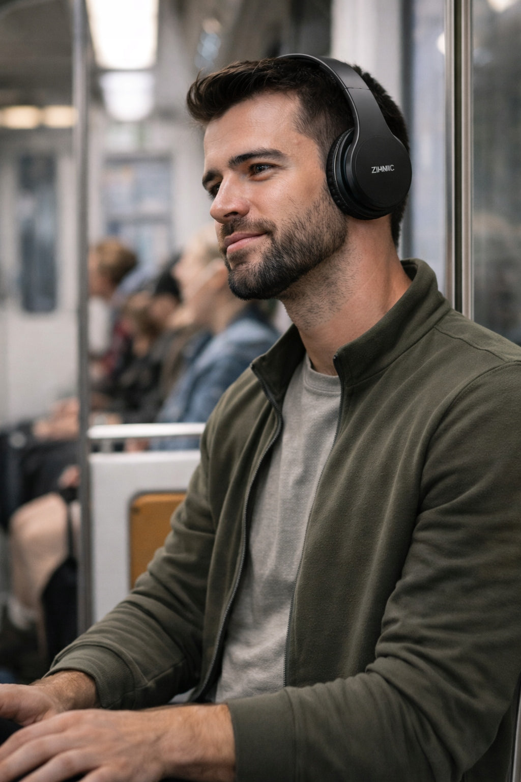 WIRELESS ON-EAR HEADPHONES WITH BLUETOOTH 5.0 STEREO BASS Manufacturer code WH202A