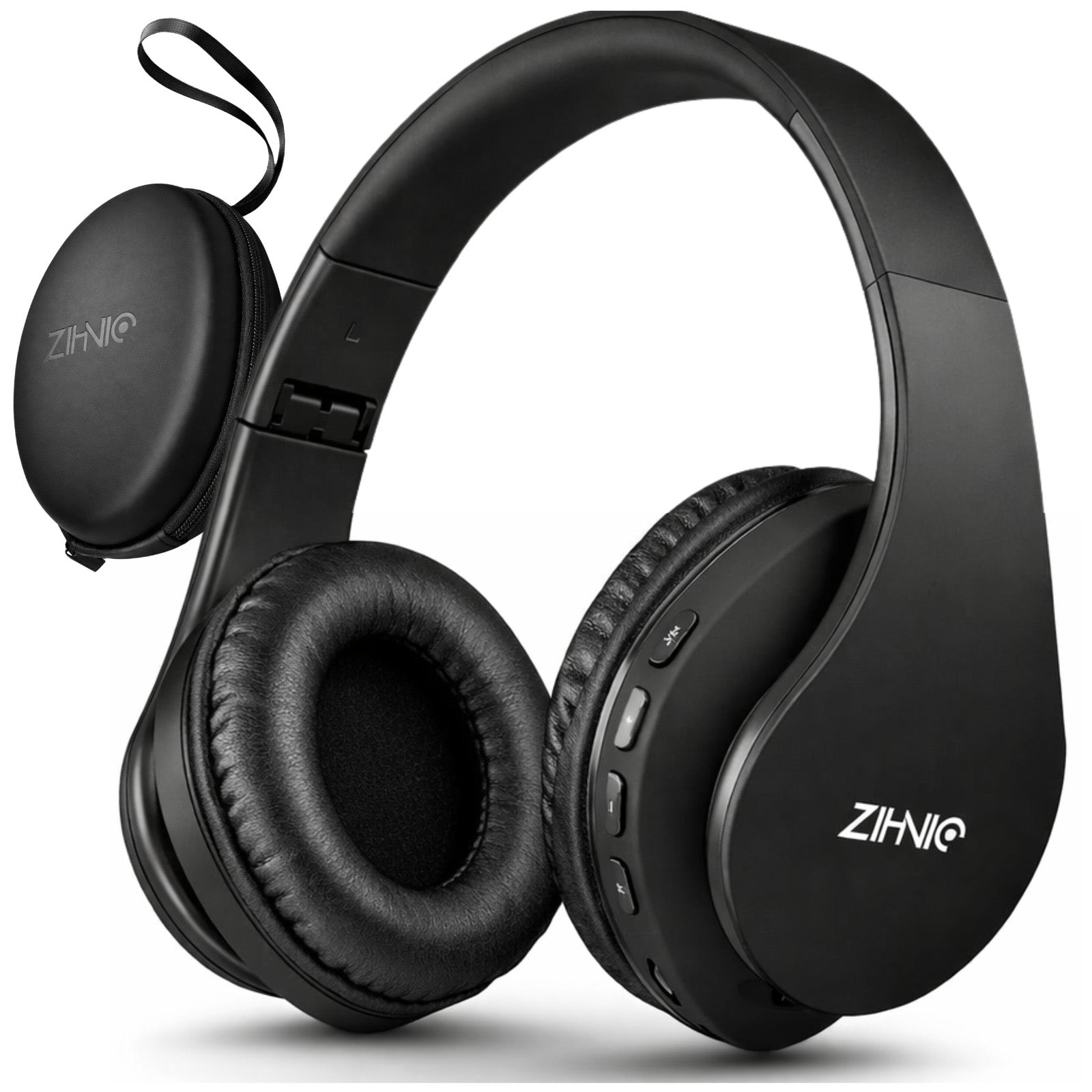 WIRELESS ON-EAR HEADPHONES WITH BLUETOOTH 5.0 STEREO BASS